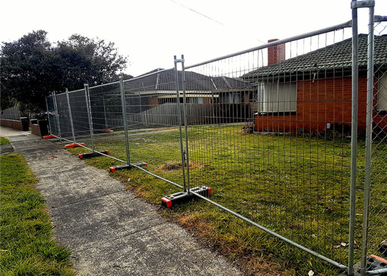 Metal Panels 4ft Temporary Steel Fencing Construction Removable