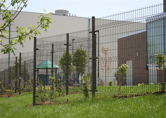 Construction 1.8m Welded Mesh Wire Fencing Custom Size Steel High Security