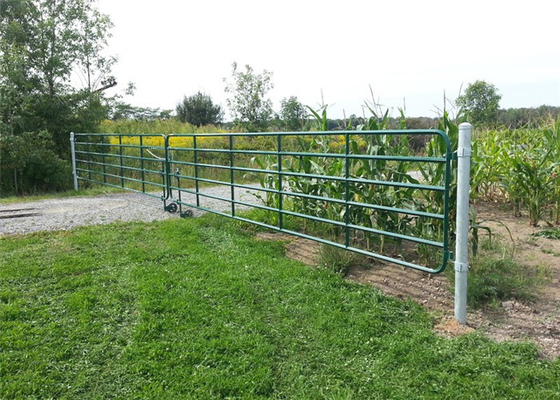 Heavy Duty Powder Coated 10ft Galvanised Farm Gate Rustproof 1.3m Height