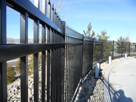 Galvanized 1.5x1.8m Steel Tubular Fencing Anti Aging For Residential Pool