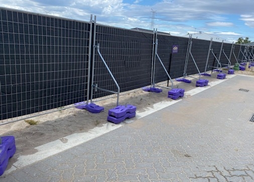 Australian Standards Hand Welded Joints Temporary Steel Fencing 1800mm Width