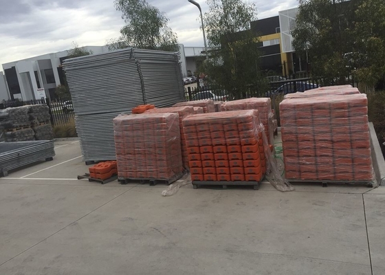 Australian Standards Hand Welded Joints Temporary Steel Fencing 1800mm Width