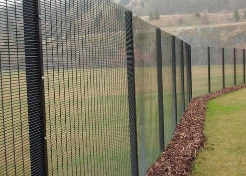 358 Prison Mesh Panel Systems 5.2m Height Anti Climb Security Fence