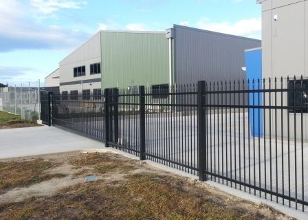 1.8m Tubular Steel Fence Corrosive Resistance For Playground