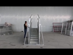 ウィンチが付いている調節可能な牛導板